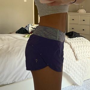 Ivivva purple athletic shorts size 12